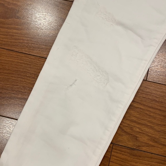 VINCE White Denim Skinny Jeans - Picture 7 of 16